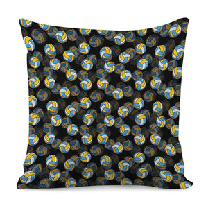 Volleyball Pattern Print Pillow Cover