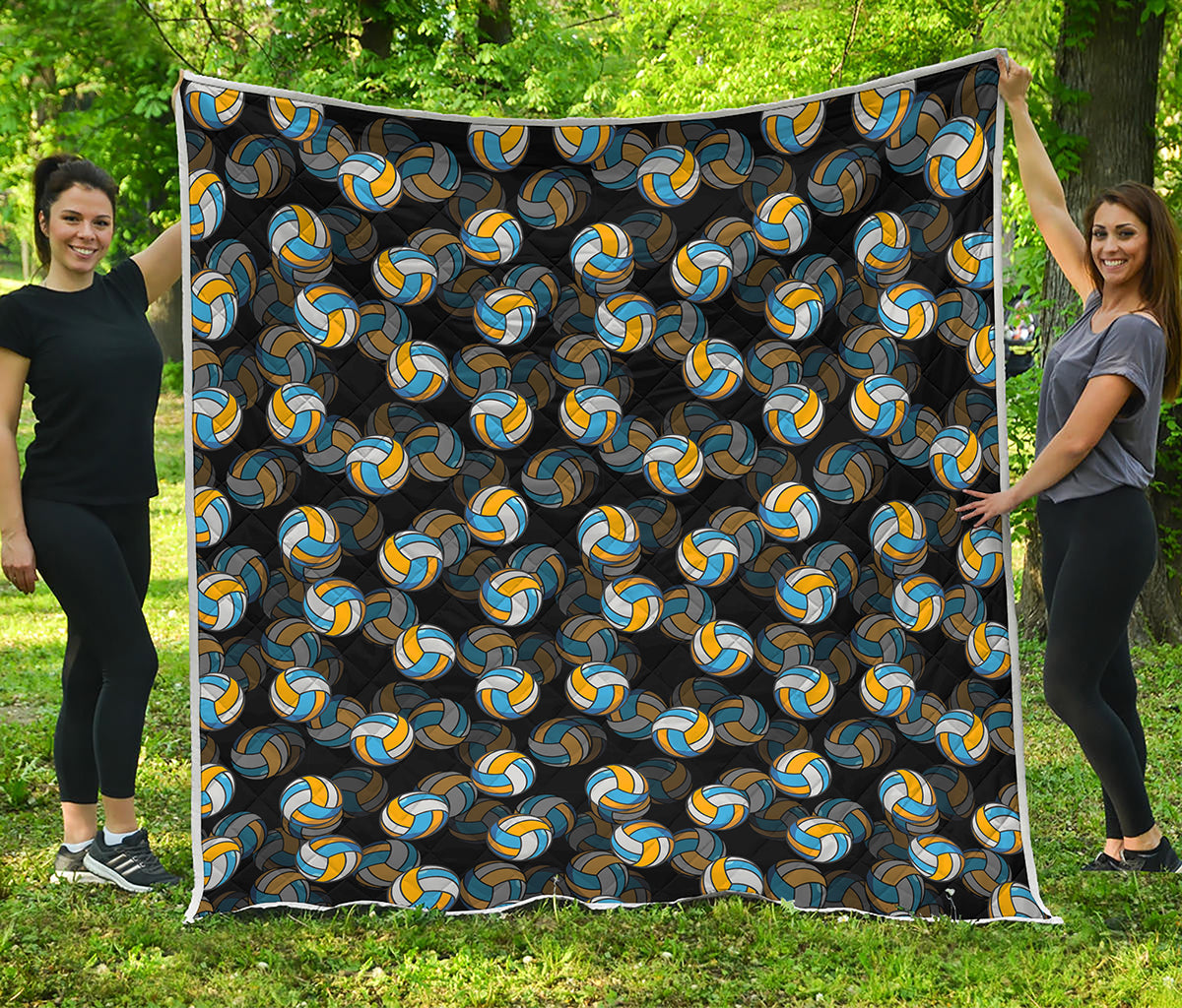 Volleyball Pattern Print Quilt