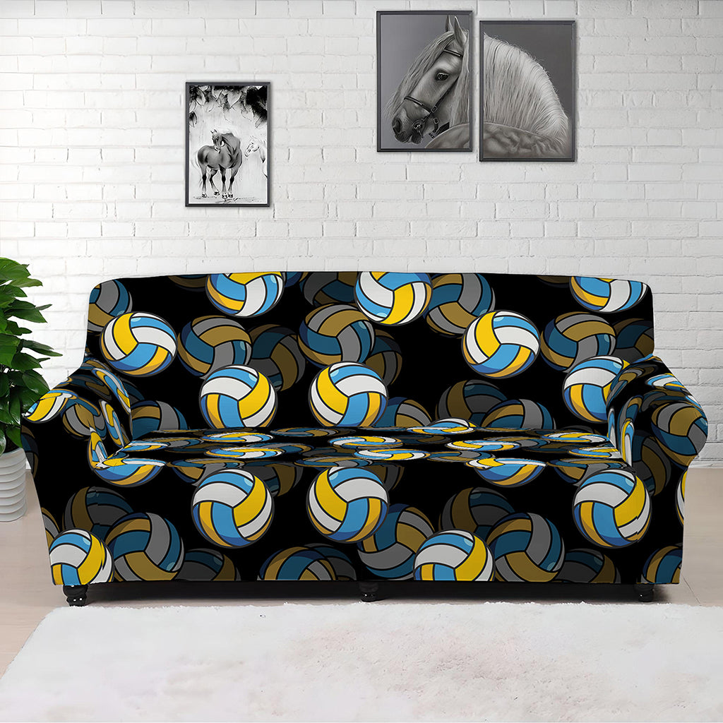 Volleyball Pattern Print Sofa Cover