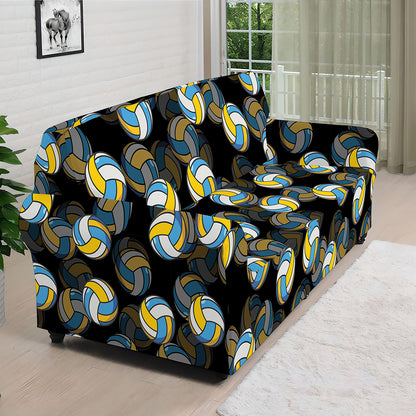 Volleyball Pattern Print Sofa Cover