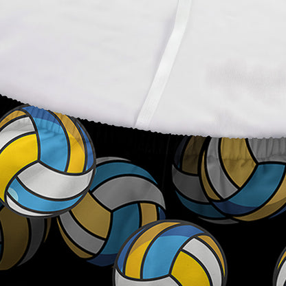 Volleyball Pattern Print Sofa Cover