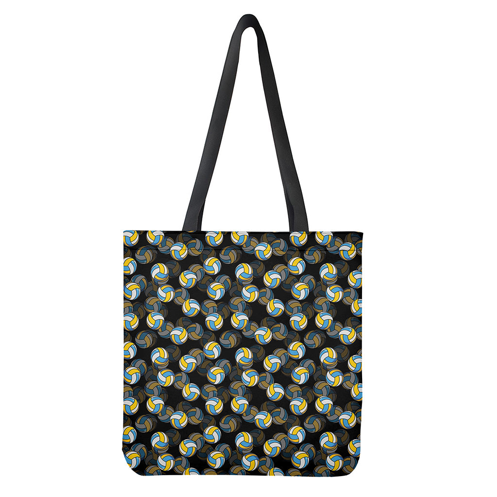 Volleyball Pattern Print Tote Bag