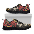 Volunteer Firefighter Print Black Running Shoes