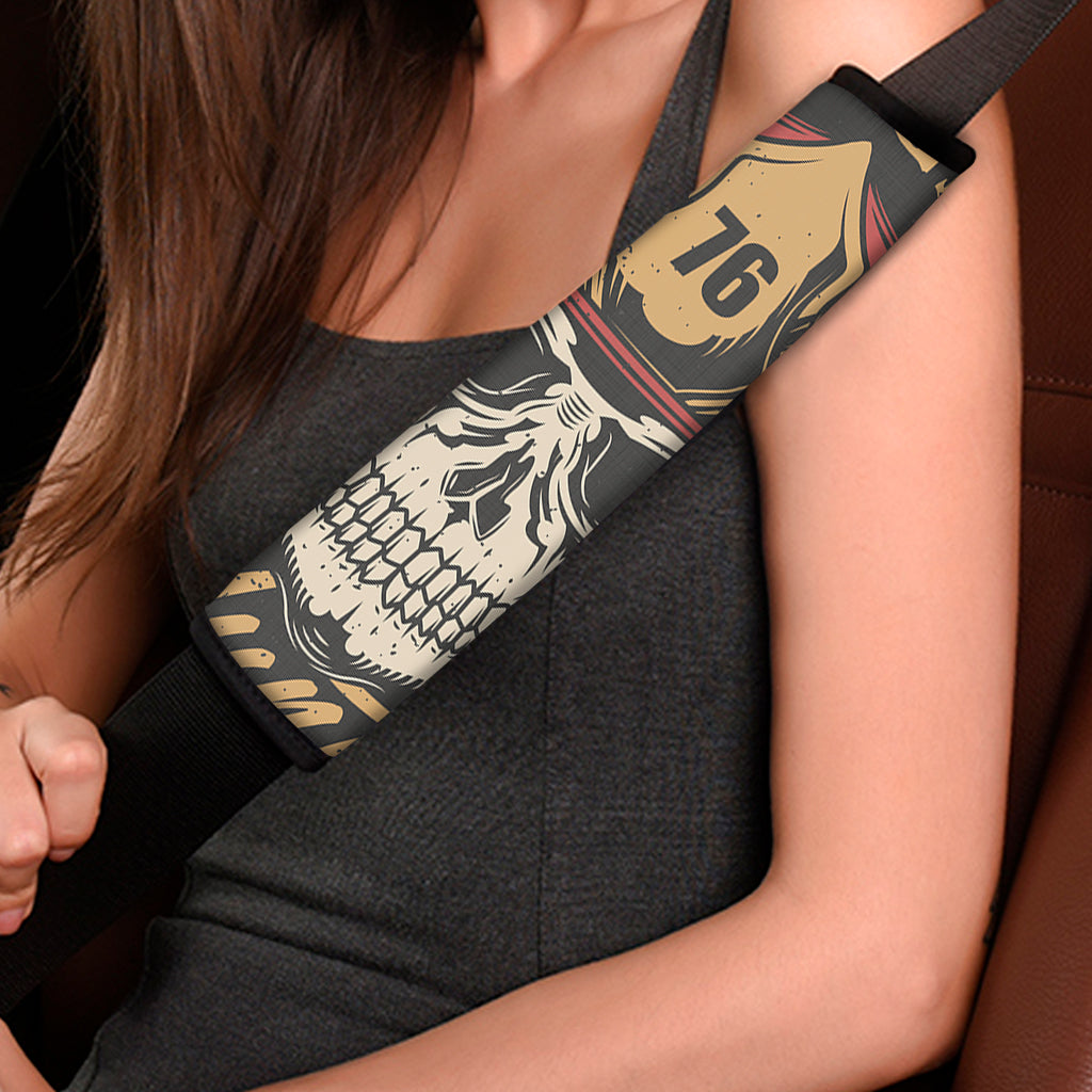 Volunteer Firefighter Print Car Seat Belt Covers