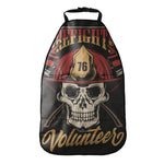 Volunteer Firefighter Print Car Seat Organizers