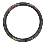 Volunteer Firefighter Print Car Steering Wheel Cover