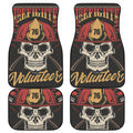Volunteer Firefighter Print Front and Back Car Floor Mats