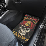 Volunteer Firefighter Print Front and Back Car Floor Mats