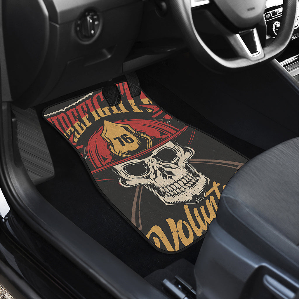 Volunteer Firefighter Print Front Car Floor Mats