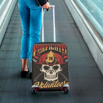 Volunteer Firefighter Print Luggage Cover