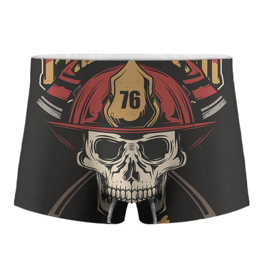 Volunteer Firefighter Print Men's Boxer Briefs