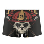 Volunteer Firefighter Print Men's Boxer Briefs
