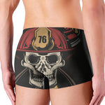 Volunteer Firefighter Print Men's Boxer Briefs