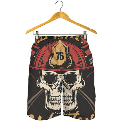 Volunteer Firefighter Print Men's Shorts
