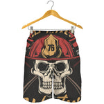 Volunteer Firefighter Print Men's Shorts