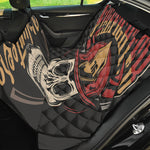 Volunteer Firefighter Print Pet Car Back Seat Cover