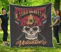 Volunteer Firefighter Print Quilt