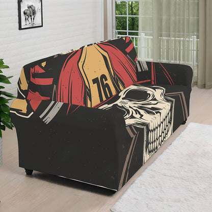 Volunteer Firefighter Print Sofa Cover