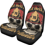 Volunteer Firefighter Print Universal Fit Car Seat Covers