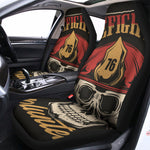 Volunteer Firefighter Print Universal Fit Car Seat Covers