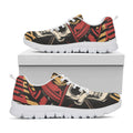 Volunteer Firefighter Print White Running Shoes