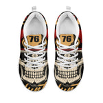 Volunteer Firefighter Print White Sneakers