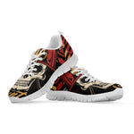 Volunteer Firefighter Print White Sneakers