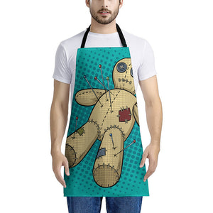 Voodoo Doll Print Apron