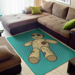 Voodoo Doll Print Area Rug