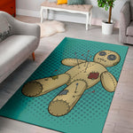 Voodoo Doll Print Area Rug