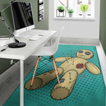 Voodoo Doll Print Area Rug