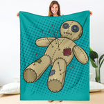 Voodoo Doll Print Blanket