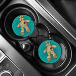 Voodoo Doll Print Car Coasters