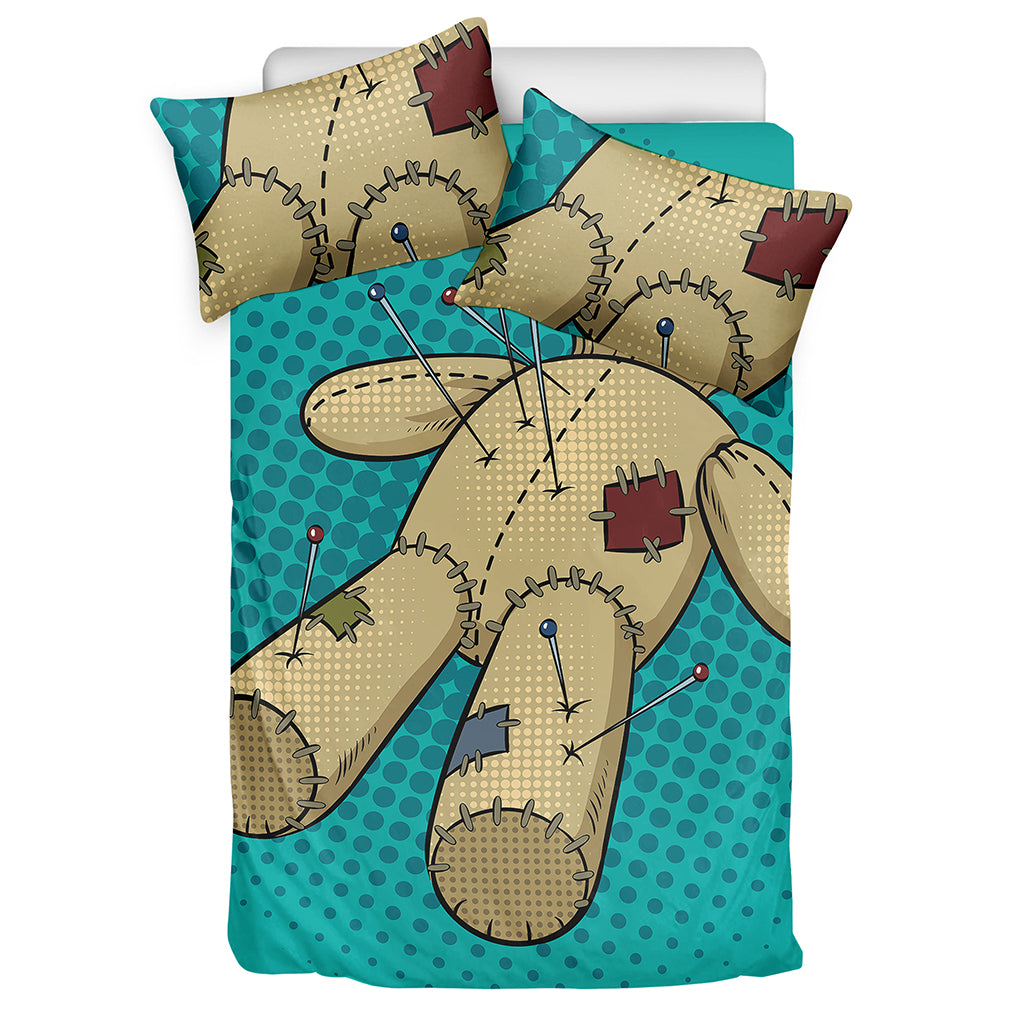 Voodoo Doll Print Duvet Cover Bedding Set