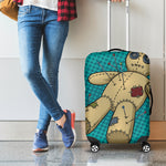 Voodoo Doll Print Luggage Cover