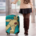 Voodoo Doll Print Luggage Cover