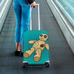 Voodoo Doll Print Luggage Cover