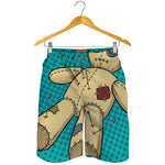 Voodoo Doll Print Men's Shorts