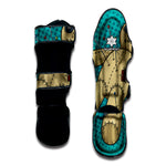Voodoo Doll Print Muay Thai Shin Guard