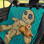 Voodoo Doll Print Pet Car Back Seat Cover