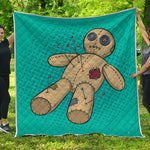 Voodoo Doll Print Quilt