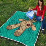 Voodoo Doll Print Quilt