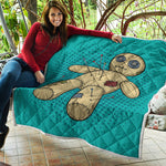Voodoo Doll Print Quilt