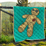 Voodoo Doll Print Quilt