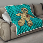 Voodoo Doll Print Quilt