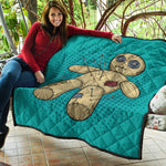 Voodoo Doll Print Quilt
