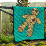 Voodoo Doll Print Quilt