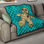 Voodoo Doll Print Quilt