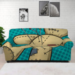 Voodoo Doll Print Sofa Cover