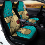 Voodoo Doll Print Universal Fit Car Seat Covers